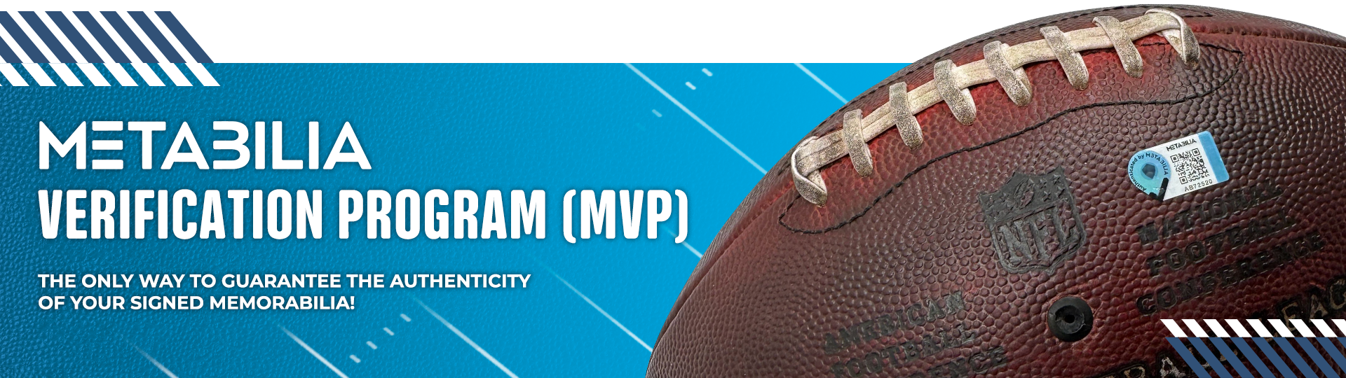 Verify authenticity banner